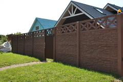 Забор в п. Золотарёвка - фото 4