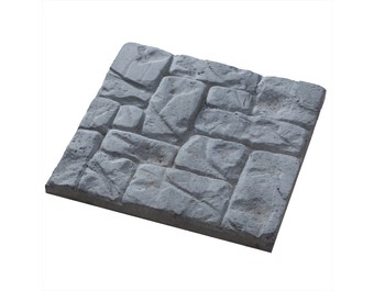 Тротуарная плитка «Рваный камень» 5 см Тротуарная плитка брусчатка «Старая мостовая»